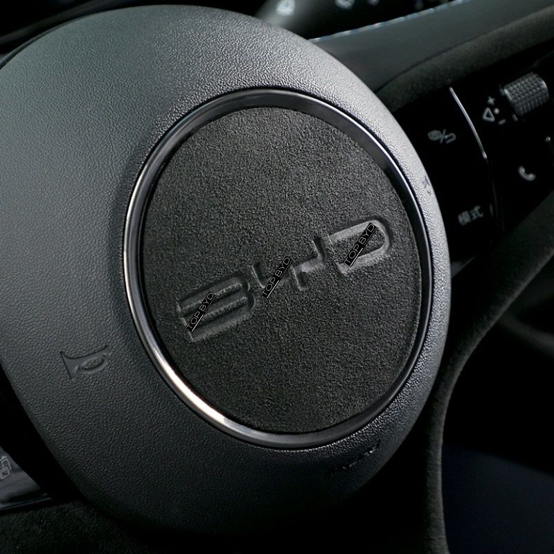 Genuine Alcantara Steering Wheel Cover for BYD Seal 6 DM-i