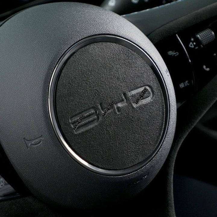 Genuine Alcantara Steering Wheel Cover for BYD Seal 6 DM-i
