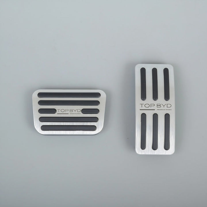 Brushed Aluminum Anti-Slip Pedal for BYD