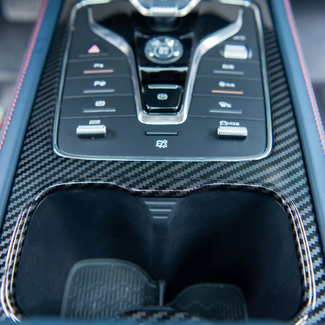 ABS Carbon Fiber Center Console Wrap for BYD Atto 3.