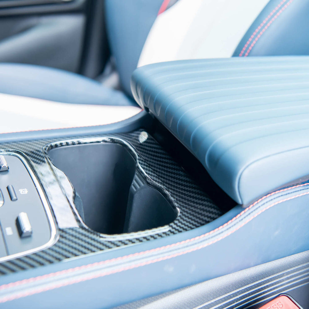 ABS Carbon Fiber Center Console Wrap for BYD Atto 3.