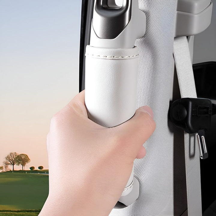 Middle Door Handle Leather Cover for DENZA D9 (2Pcs)