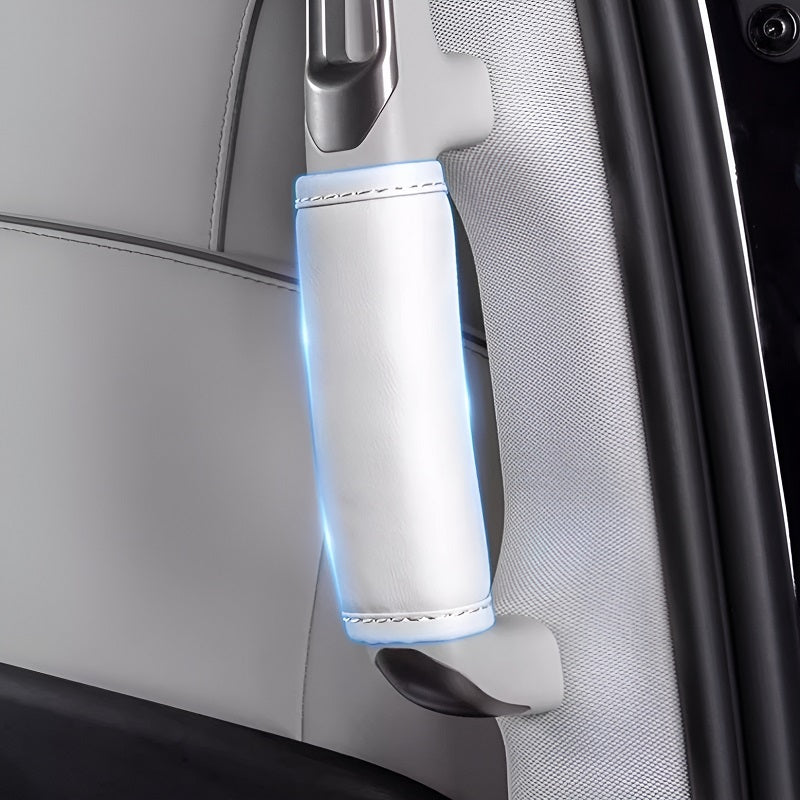 Middle Door Handle Leather Cover for DENZA D9 (2Pcs)