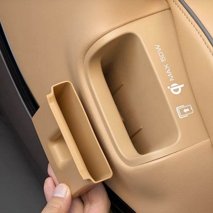 Second-Row Seat Side Wireless Charging Protective Pad for DENZA (2Pcs)