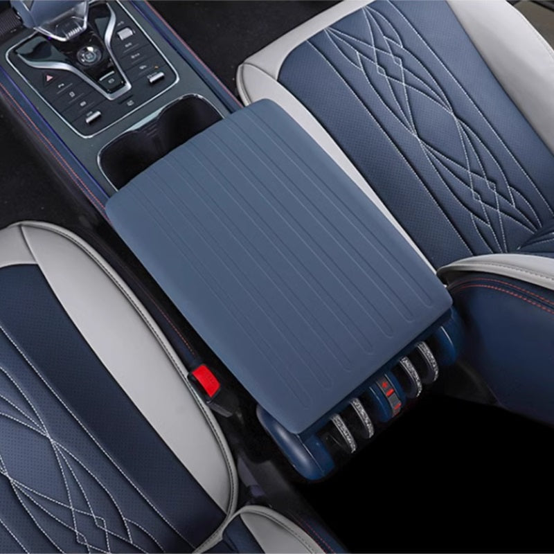 Silica Gel Gear Shift Collars Armrest Box Cover for Atto 3